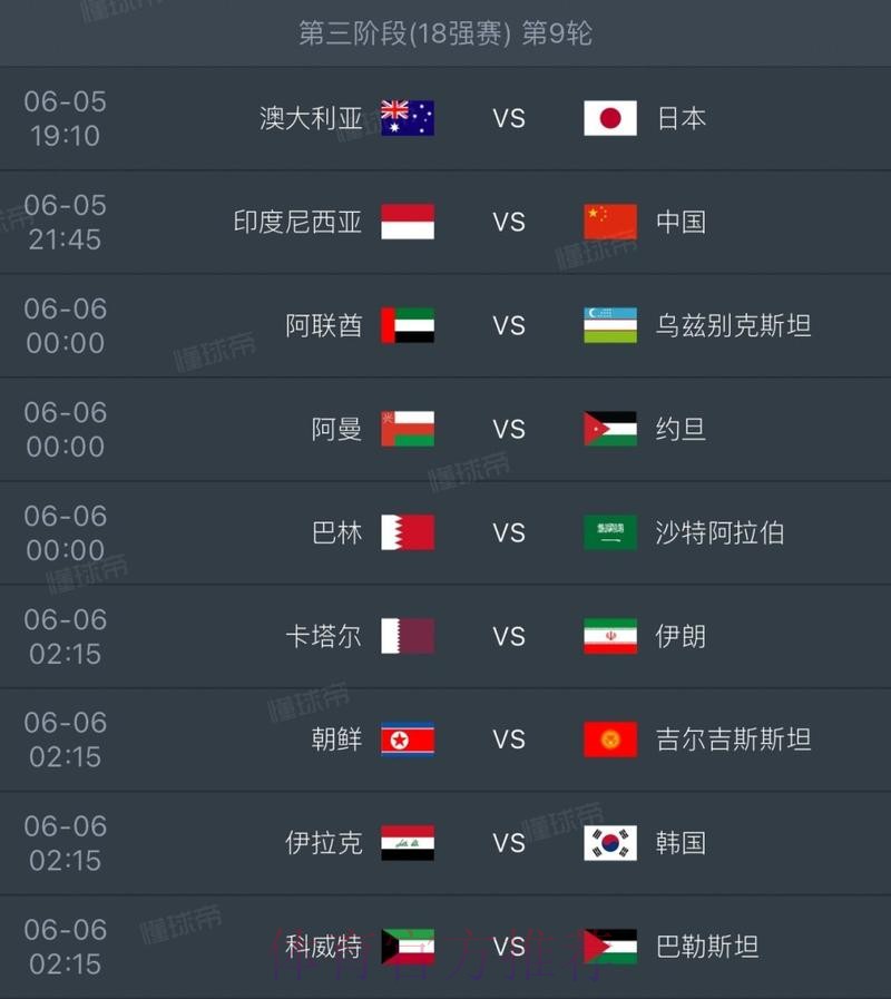 2026世界杯实时比分中国时间